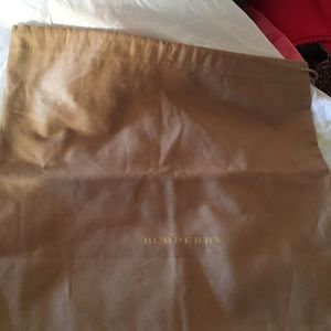 Authentic Burberry dustbag